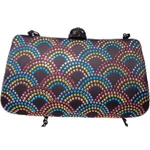 Kurt Geiger London Crystal Eagle Clutch – NWT